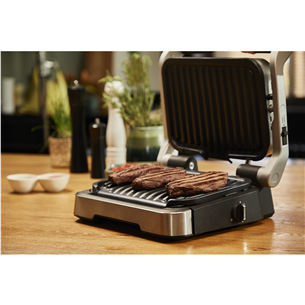 Elektrinis grilis Tefal OptiGrill 4in1, inox Prekė - GC774D30