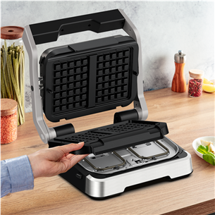 Tefal OptiGrill 4in1 & 2in1, priedas, juodos - Vaflių plokštelės Prekė - XA730810