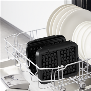 Tefal OptiGrill 4in1 & 2in1, priedas, juodos - Vaflių plokštelės Prekė - XA730810