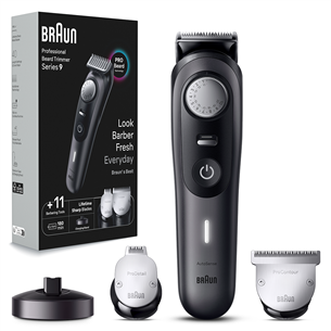 Barzdaskutė Braun Series 9 Pro, AutoSense, black Prekė - BT9441