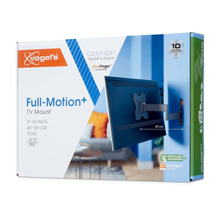 Vogel's Full-Motion, 19"-43", black - TV wall mount Item - TVM3243