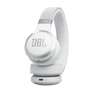 JBL Live 670NC, адаптивное шумоподавление, белый - Накладные беспроводные наушники Товар - JBLLIVE670NCWHT