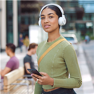 JBL Live 670NC, адаптивное шумоподавление, белый - Накладные беспроводные наушники Товар - JBLLIVE670NCWHT