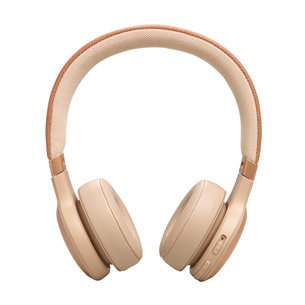 Ausinės JBL Live 670NC, adaptive noise-cancelling, sand, belaidės Prekė - JBLLIVE670NCSAT