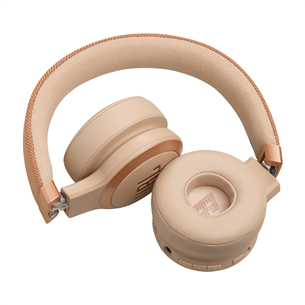 Ausinės JBL Live 670NC, adaptive noise-cancelling, sand, belaidės Prekė - JBLLIVE670NCSAT