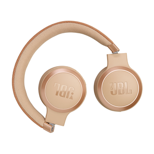 Ausinės JBL Live 670NC, adaptive noise-cancelling, sand, belaidės Prekė - JBLLIVE670NCSAT