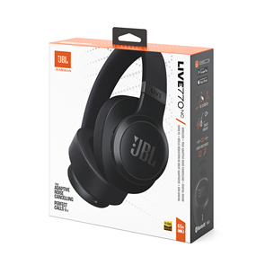 JBL Live 770NC, adaptive noise-cancelling, black - Wireless over-ear headphones Item - JBLLIVE770NCBLK