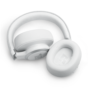 JBL Live 770NC, adaptive noise-cancelling, white - Wireless over-ear headphones Item - JBLLIVE770NCWHT