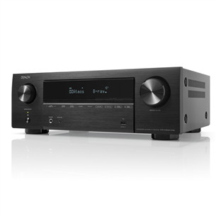 7 kanalų namų kino stiprintuvas Denon AVR-X1800H, 7.2, juodas Prekė - AVRX1800HDABBKE2
