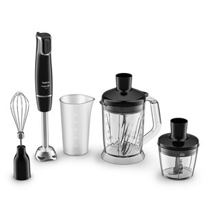 Trintuvas Tefal Infiny Force, 1000 W, black - Hand blender + XL Chopper blender accessory Prekė - HB94L830 HB94L830
