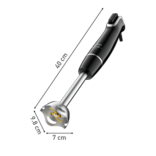 Trintuvas Tefal Infiny Force, 1000 W, black - Hand blender + XL Chopper blender accessory Prekė - HB94L830