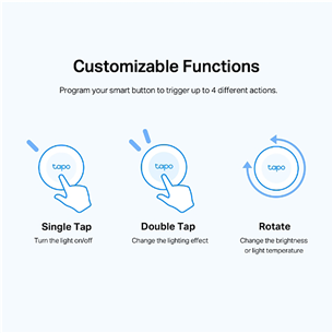 TP-Link Tapo Smart Button S200B, white - Smart button Item - TAPOS200B