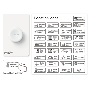 TP-Link Tapo Smart Dimmer Switch S200D, white - Smart dimmer switch Item - TAPOS200D