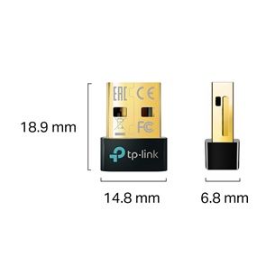 Adapteris TP-Link Item - UB5A, USB, Bluetooth 5.0, black