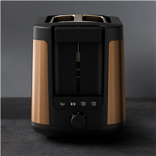 Tefal Coppertinto, 850 W, black/copper - Toaster Item - TT430G10