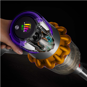 Dyson V15 Detect Absolute (2023), nickel - Cordless vacuum cleaner Item - V15DETECABSOLUT-2023