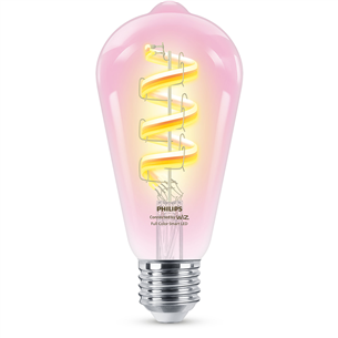 Philips WiZ LED Smart Bulb, 40 W, E27, RGB - Smart light Item - 929003267321 929003267321