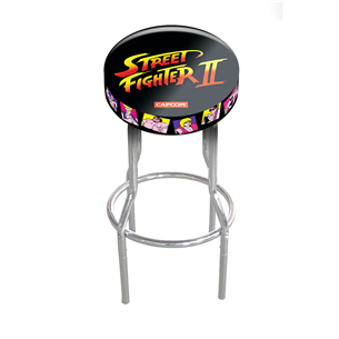 Kedė Arcade1Up Capcom Legacy Adjustable Stool, black Prekė - STF-S-01319 STF-S-01319