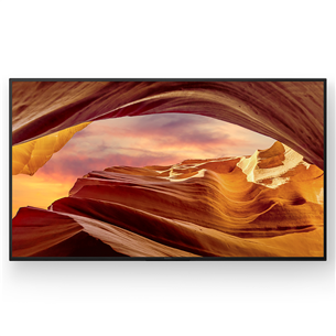 Sony X75WL, 75'', Ultra HD, LED LCD, black - TV Item - KD75X75WLPAEP