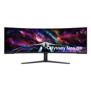 Samsung Odyssey Neo G9, 57", 240 Hz, Quantum Mini-LED, Ultra HD, curved, white - Monitor Item - LS57CG952NUXEN LS57CG952NUXEN
