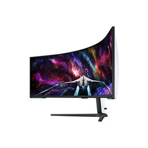 Samsung Odyssey Neo G9, 57", 240 Hz, Quantum Mini-LED, Ultra HD, curved, white - Monitor Item - LS57CG952NUXEN