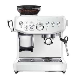 Sage the Barista Express Impress, white - Kavos aparatas Prekė - SES876SST SES876SST