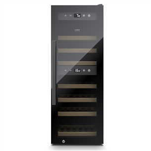 Caso WineExclusive 38 Smart, 38 bottles, height 107 cm, black - Wine Cooler Item - 00721 00721