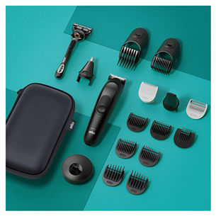 Barzdaskutė Braun Series 7, 16-in-1, black Prekė - MGK7470