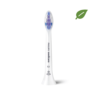 Dantų šepetėlių antgaliai Philips Sonicare S2 Sensitive, 4 vnt, white Prekė - HX6054/10