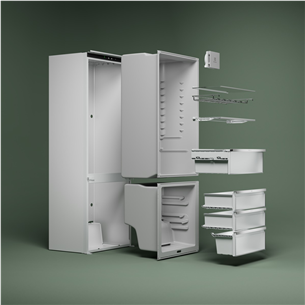 Electrolux 800 Series, NoFrost, 269 L, 189 cm - Built-in refrigerator Item - ENC8MC19S