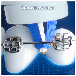 Elektrinis dantų šepetėlis Braun Oral-B iO My Way, blue Prekė - IOMYWAY