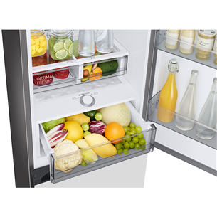 Samsung BeSpoke, NoFrost, 186 cm, 344 L, white - Šaldytuvas Prekė - RB34C7B5E12/EF