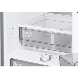 Samsung BeSpoke, NoFrost, 186 cm, 344 L, white - Šaldytuvas Prekė - RB34C7B5E12/EF
