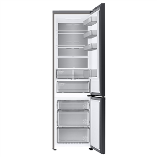 Samsung BeSpoke, 203 cm, 390 L, matte black - Šaldytuvas Prekė - RB38C7B4EB1/EF
