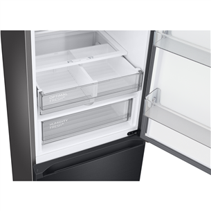 Samsung BeSpoke, 203 cm, 390 L, matte black - Šaldytuvas Prekė - RB38C7B4EB1/EF