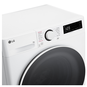 LG, 8 kg, depth 47,5 cm, 1200 rpm - Front load washing machine Item - F2WR508S0W.ABWQPMR