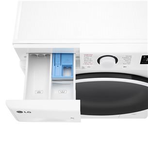 LG, 8 kg, depth 47,5 cm, 1200 rpm - Front load washing machine Item - F2WR508S0W.ABWQPMR