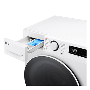 LG, 8 kg, depth 47,5 cm, 1200 rpm - Front load washing machine Item - F2WR508S0W.ABWQPMR
