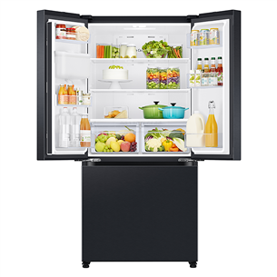 Šaldytuvas Samsung, French Door, NoFrost, 495 L, 178 cm, juodas    Prekė-RF50C530EB1/EO