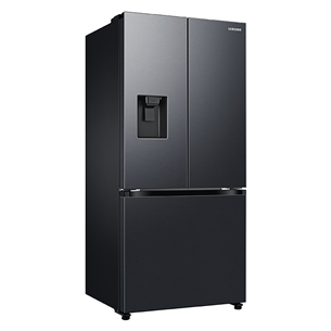 Šaldytuvas Samsung, French Door, NoFrost, 495 L, 178 cm, juodas    Prekė-RF50C530EB1/EO