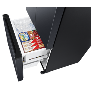 Šaldytuvas Samsung, French Door, NoFrost, 495 L, 178 cm, juodas    Prekė-RF50C530EB1/EO