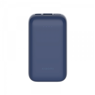 Xiaomi Pocket Edition Pro, 33 W, 10 000 mAh, USB-C, USB-C, blue  - Išorinė baterija BHR5785GL