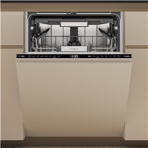 Whirlpool, 15 place settings, width 60 cm - Built-in dishwasher Item - W7IHF60TUS W7IHF60TUS