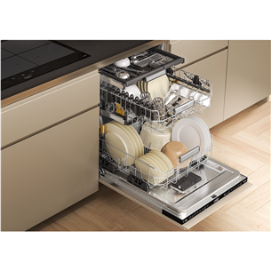 Whirlpool, 15 place settings, width 60 cm - Built-in dishwasher Item - W7IHF60TUS