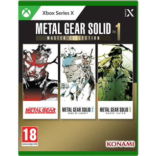 Metal Gear Solid Master Collection Vol. 1, Xbox Series X - Žaidimas Prekė - 4012927113530 4012927113530
