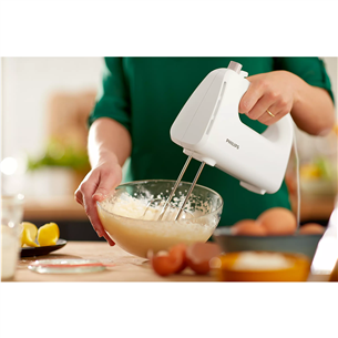 Philips 3000 Seeria, 300 Вт, белый - Ручной миксер