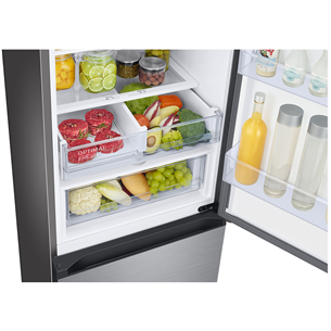 Samsung BeSpoke, 203 cm, 390 L, inox - Šaldytuvas Prekė - RB38C6B3ES9/EF
