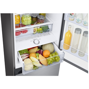 Samsung BeSpoke, 203 cm, 390 L, inox - Šaldytuvas Prekė - RB38C6B3ES9/EF