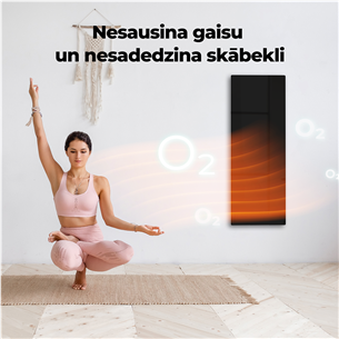 Šildytuvas Aeno, 700+ W, black Prekė - AGH0005S AGH0005S