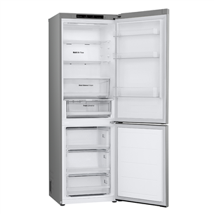 LG, NoFrost, 344 L, 186 cm, sidabrinis - Šaldytuvas Prekė - GBV3100CPY.APYQEUR